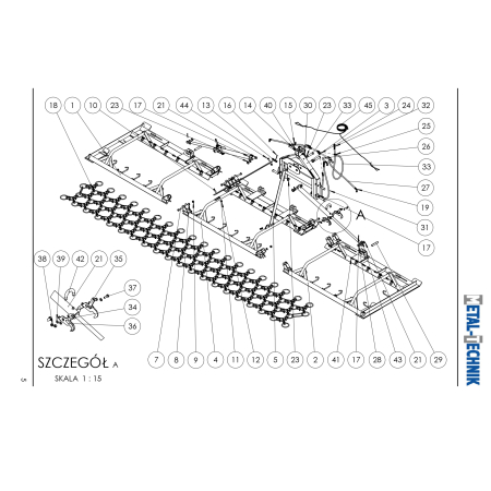 Katalog części zamiennych Włóka 2 siłowniki 6000-3